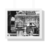 Five-Point Star, Patan, Nepal, Durbar Square - Framed Photo Print