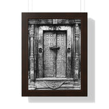 Brass Doors At Royal Palace - Patan Nepal, Durbar Square - Framed Photo Print