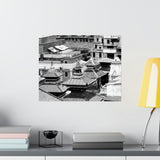 Three Pagodas Roof Tops - Kathmandu, Nepal - Premium Poster Print