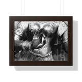 Statue Of Goddess Gana - Patan Nepal, Durbar Square - Framed Photo Print