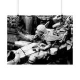 Spout At Royal Sunken Bath - Patan Nepal, Durbar Square - Premium Poster Print