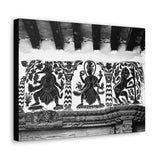 Hanuman Dhoku Wall Painting - Patan, Nepal - Canvas Print