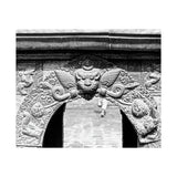 Gargoyle Door Entrance - Patan Nepal, Durbar Square - Premium Poster Print