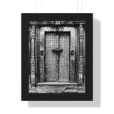 Brass Doors At Royal Palace - Patan Nepal, Durbar Square - Framed Photo Print