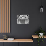 Royal Window Grate Covering Detail - Patan Nepal, Durbar Square - Canvas Print