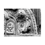 Carved Stone Fish - Patan Nepal, Durbar Square - Premium Poster Print