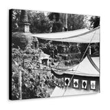 TentTom himself In The Wild in Kathmandu - Kathmandu, Nepal 1972 - Canvas Print