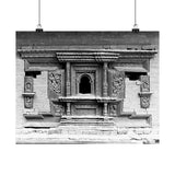 Ornate Hand Carved Window Treatment - Patan Durbar Square Nepal - Premium Poster Print