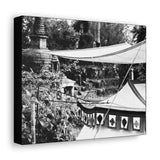 TentTom himself In The Wild in Kathmandu - Kathmandu, Nepal 1972 - Canvas Print