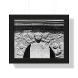 Gargoyle Door Entrance - Patan Nepal, Durbar Square - Framed Photo Print