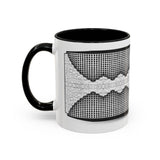 Grate-Wall Accent Ceramic Coffee Mug