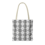 Spiritual Floral Tote Bag | OM Symbol Design