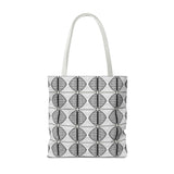 Spiritual Floral Tote Bag | OM Symbol Design