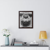 52 - Female Cat Dragon Statue - Framed Photo Print