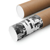 Window City View of Kathmandu in 1972 - Premium Poster Print