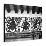 Hanuman Dhoku Wall Painting - Patan, Nepal - Canvas Print