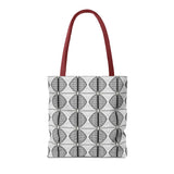 Spiritual Floral Tote Bag | OM Symbol Design