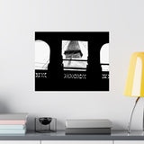 21 - Boudha Stupa Seen Through Window - Kathmandu Nepal - Premium Poster Print