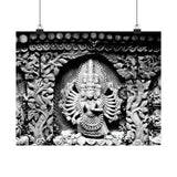Eight Arm Goddess - Patan Durbar Square - Premium Poster Print