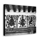 Hanuman Dhoku Wall Painting - Patan, Nepal - Canvas Print