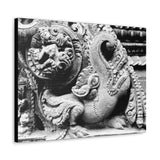 Dragon Fish in Pattan Nepal - Canvas Print
