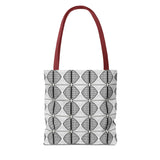 Spiritual Floral Tote Bag | OM Symbol Design