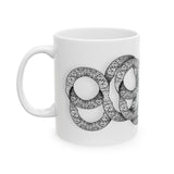 Chaos of Infinity White Ceramic Mug