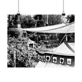 TentTom In The Wild in Kathmandu - Kathmandu, Nepal 1972 - Premium Poster Print