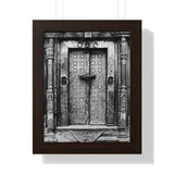 Brass Doors At Royal Palace - Patan Nepal, Durbar Square - Framed Photo Print