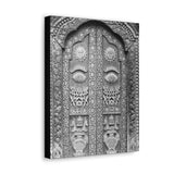 Stunning Brass Royal Palace Door - Patan Nepal, Durbar Square - Canvas Print