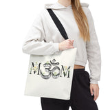 Spiritual Floral Tote Bag | OM Symbol Design
