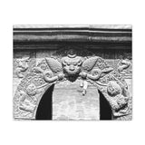 Gargoyle Door Entrance - Patan Nepal, Durbar Square - Canvas Print