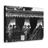 Storefront Wood Carved Hanging - Patan Nepal - Canvas Print