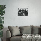 Elegant Fine Art Poster, Spiritual Wall Decor, Meditation Art, Black and White Photography, Zen Home Decoration, Gifts for Art Lovers