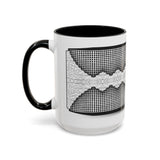 Grate-Wall Accent Ceramic Coffee Mug