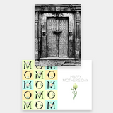 Royal Brass Door Print and Mothers Day Card Combo