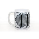 Protruding Grate-ness Ceramic Mug 11 oz