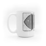 Protruding Grate-ness Ceramic Mug 15 oz