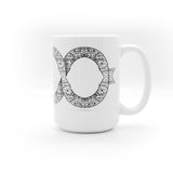 Arch of Infinities Ceramic Coffee Mug - 15oz