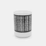 Patan Shadow Drop Cermaic Coffee Mug 15 oz