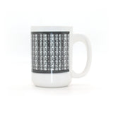 Patan Shadow Drop Cermaic Coffee Mug 15 oz