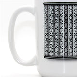 Patan Shadow Drop Cermaic Coffee Mug 15 oz