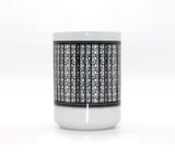 Patan Shadow Drop Cermaic Coffee Mug 15 oz