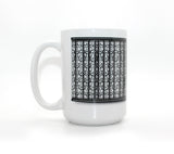 Patan Shadow Drop Cermaic Coffee Mug 15 oz