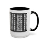 Patan Shadows Ceramic Accent Coffee Mug