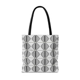 Spiritual Floral Tote Bag | OM Symbol Design