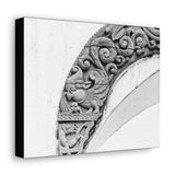 Door Arch Wood Detail - Hanuman Dhoka Royal Palace - Patan Durbar Square - Canvas Print