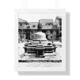 33 - Famous Bell In Courtyard Center - Patan Nepal, Durbar Square - Framed Print