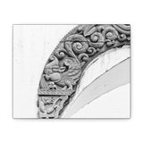 Door Arch Wood Detail - Hanuman Dhoka Royal Palace - Patan Durbar Square - Canvas Print