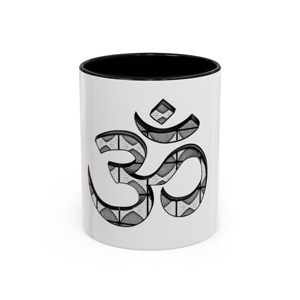 Hindi Om Symbol Accent Coffee Mug